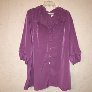 Roaman’s tunic blouse long